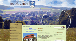 Desktop Screenshot of obec-jindrichov.cz